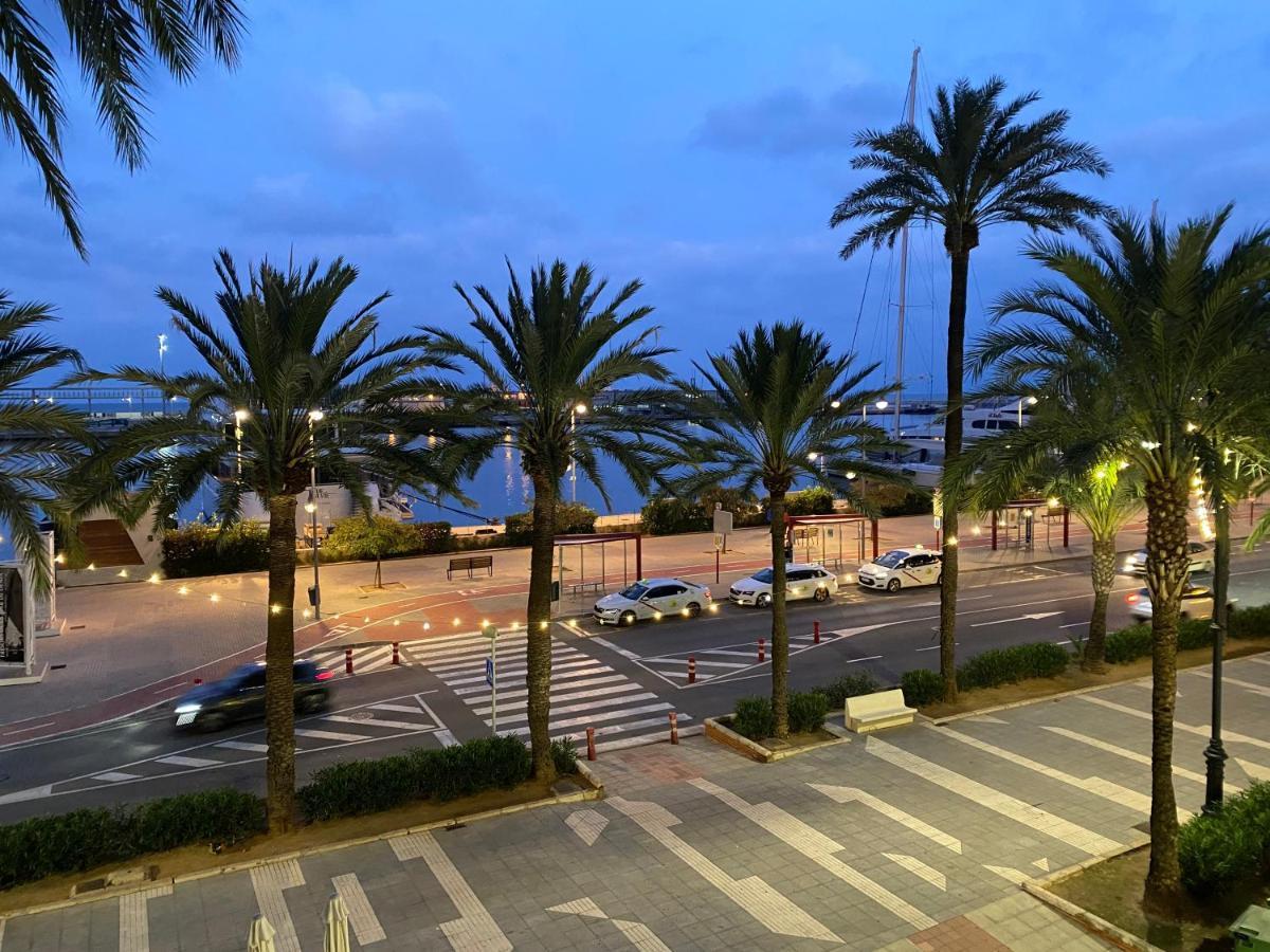 Apartamento Centro De Denia 1Ra Linea, Vistas Puerto Y Mar Exterior foto