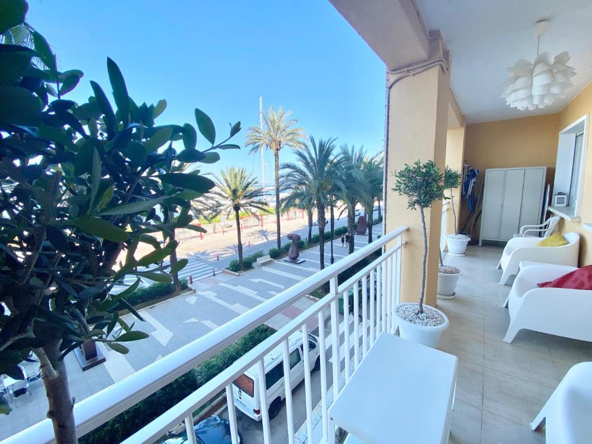 Apartamento Centro De Denia 1Ra Linea, Vistas Puerto Y Mar Exterior foto